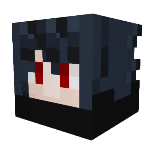 furholt Minecraft avatar head, 3D render