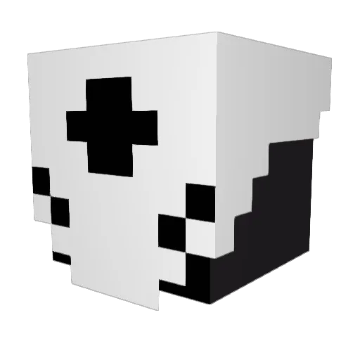 furi0108 Minecraft avatar head, 3D render