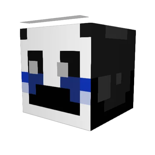 furiosdestroyer7 Minecraft avatar head, 3D render