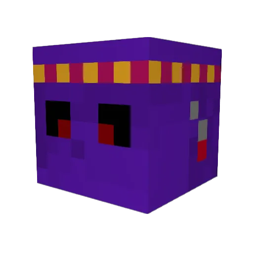 furiouspizza37 Minecraft avatar head, 3D render