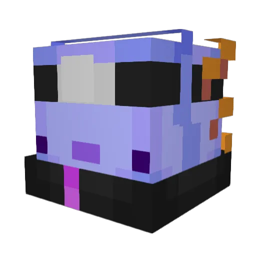 furius08 Minecraft avatar head, 3D render