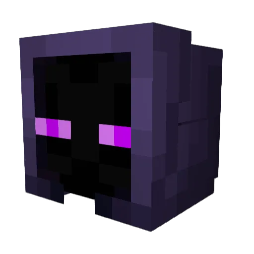 furiuwu Minecraft avatar head, 3D render