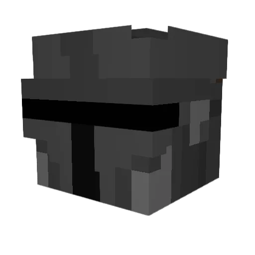 furkankupeli Minecraft avatar head, 3D render