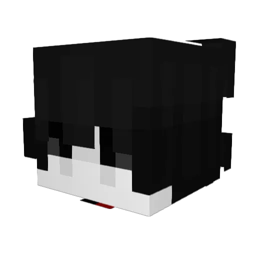 furko03 Minecraft avatar head, 3D render