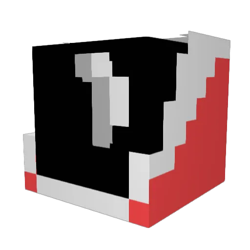 furlongdm Minecraft avatar head, 3D render