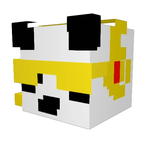 furphymurphy Minecraft avatar head, 3D render