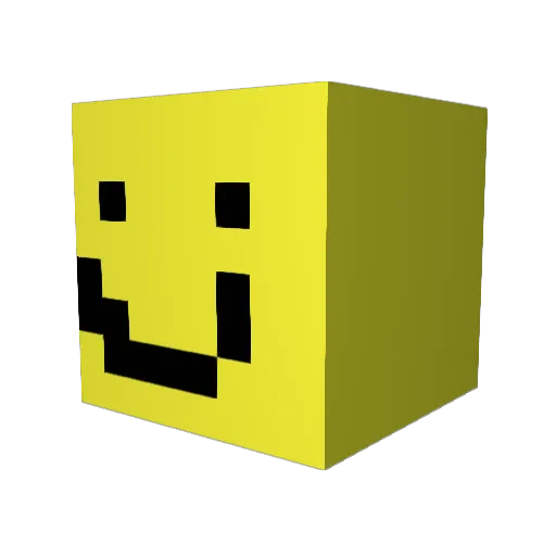 fussi7 Minecraft avatar head, 3D render
