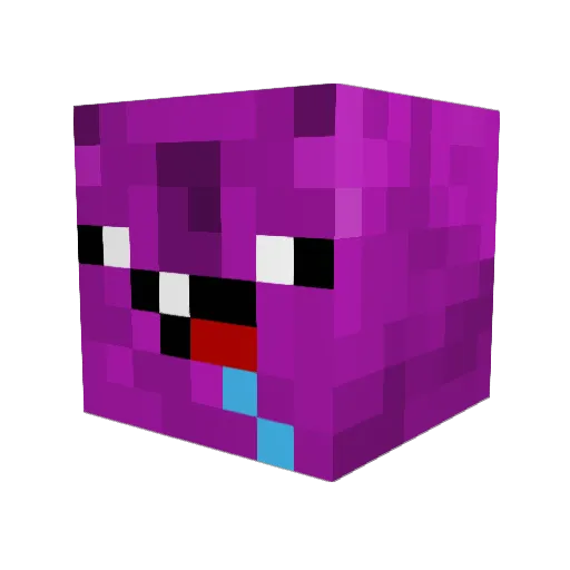 fut501 Minecraft avatar head, 3D render