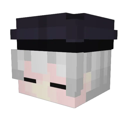 futuresda Minecraft avatar head, 3D render