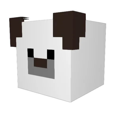 fuu3598 Minecraft avatar head, 3D render