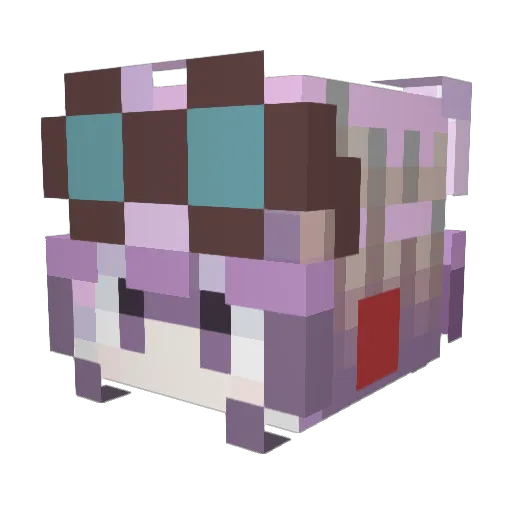 fuyuki_kmt932 Minecraft avatar head, 3D render