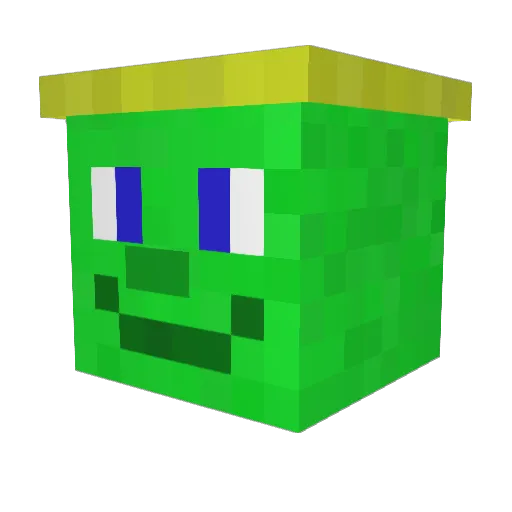 fuzzle_master Minecraft avatar head, 3D render