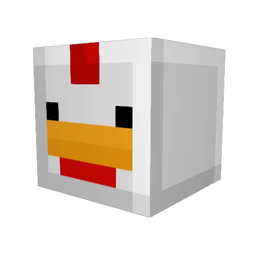 fuzzyboi360 Minecraft avatar head, 3D render