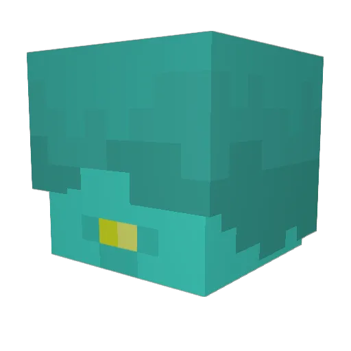 fuzzycraft472 Minecraft avatar head, 3D render