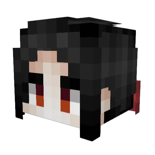 fvgb4 Minecraft avatar head, 3D render