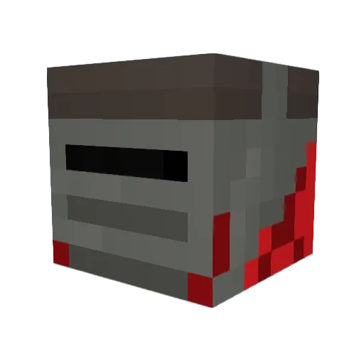 fwamt Minecraft avatar head, 3D render
