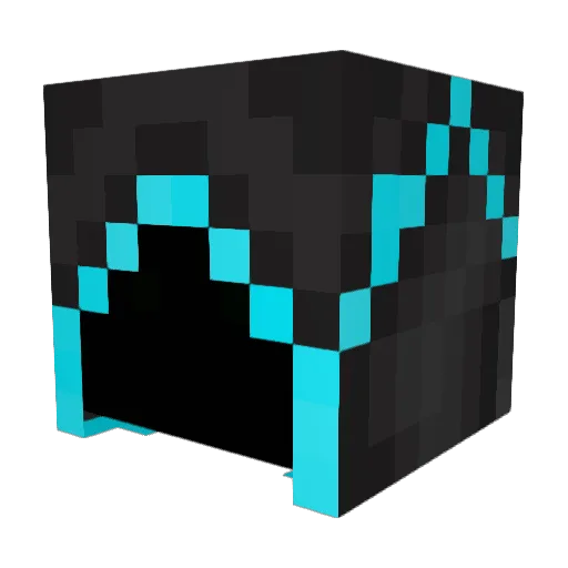 fxi0 Minecraft avatar head, 3D render
