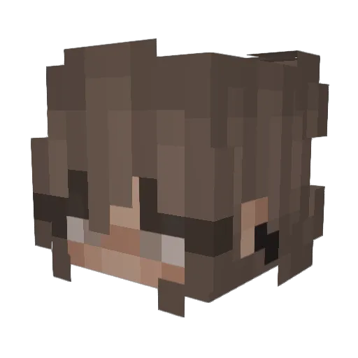 Minecraft-Avatar von fxkeday: Kopf als 3D-Render