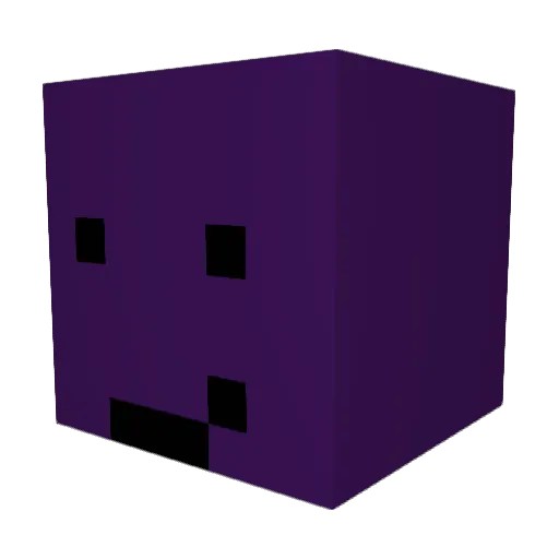 fxunl Minecraft avatar head, 3D render