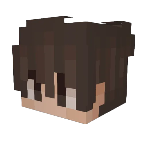 fynnkrsmn Minecraft avatar head, 3D render