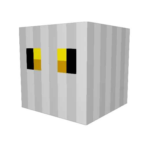 fyrem325 Minecraft avatar head, 3D render