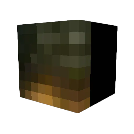 fz2_msmc_qy0 Minecraft avatar head, 3D render