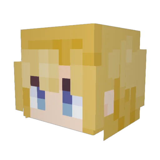 g00chpants Minecraft avatar head, 3D render