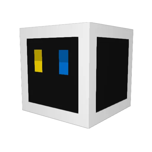 g0atedSMF Minecraft avatar head, 3D render