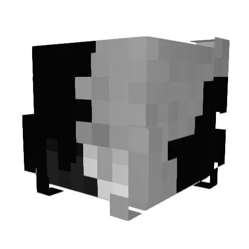 g0ateer Minecraft avatar head, 3D render