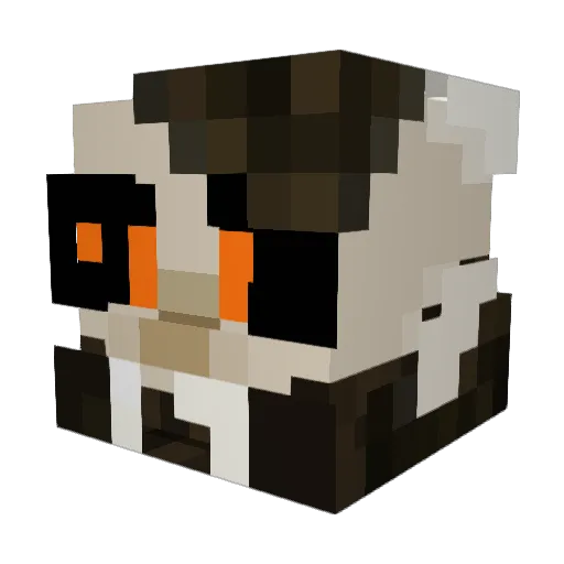 g0reshow Minecraft avatar head, 3D render