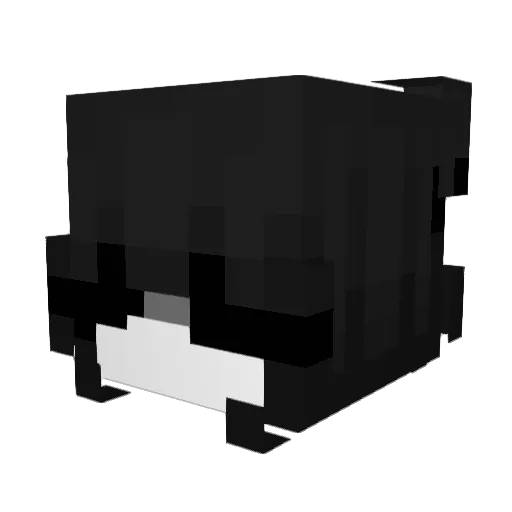 g1uli Minecraft avatar head, 3D render