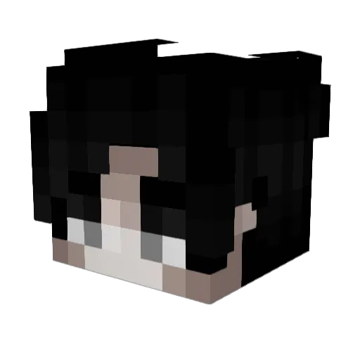 g2nok Minecraft avatar head, 3D render