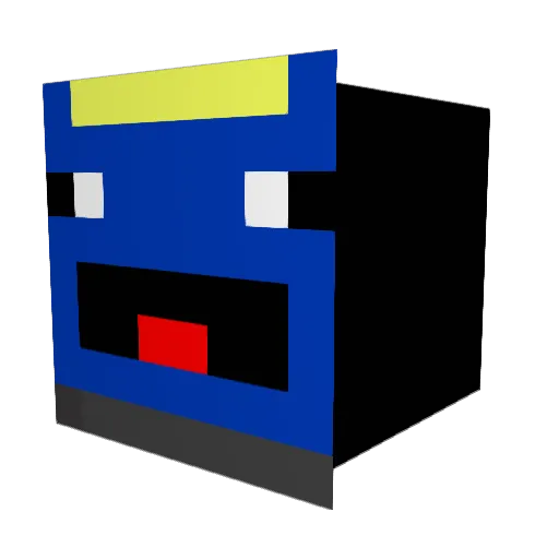 g30rgefloyd Minecraft avatar head, 3D render
