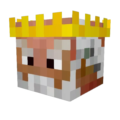 g3_volt_stronk Minecraft avatar head, 3D render