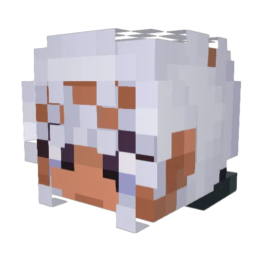 g3oLynn Minecraft avatar head, 3D render