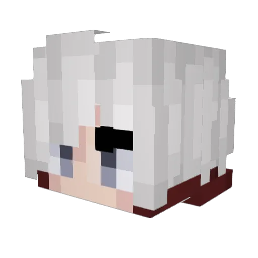 g3ss3d Minecraft avatar head, 3D render