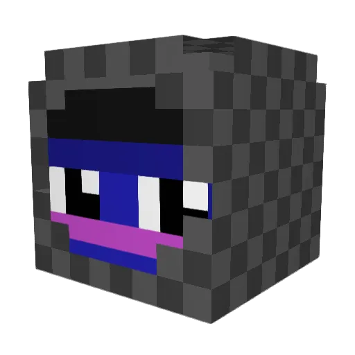 g3voltuser Minecraft avatar head, 3D render