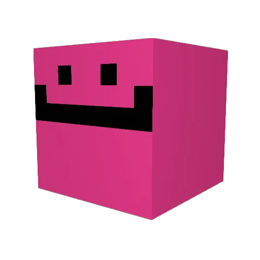g4bello Minecraft avatar head, 3D render