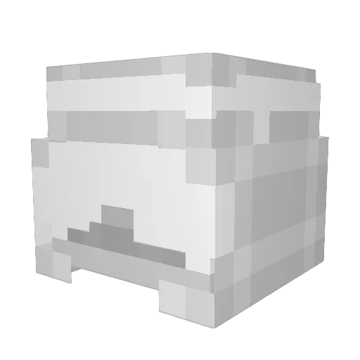 g4bidden Minecraft avatar head, 3D render