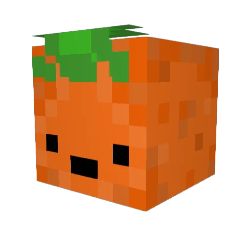 g4rcix Minecraft avatar head, 3D render