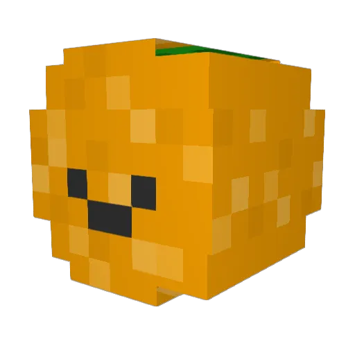 g8hst Minecraft avatar head, 3D render