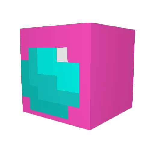 g8mer Minecraft avatar head, 3D render