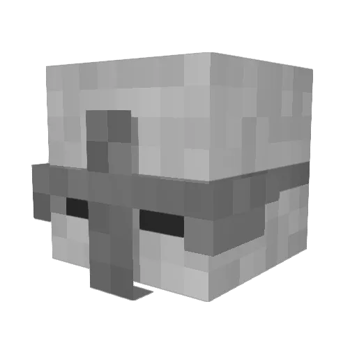 gItsLozie_ Minecraft avatar head, 3D render