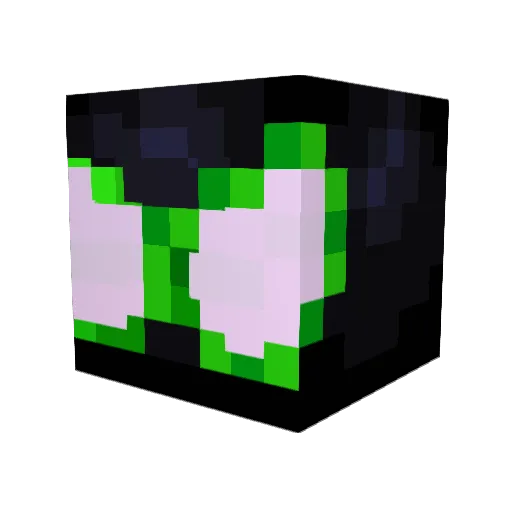 gLoBuLoNeRo Minecraft avatar head, 3D render