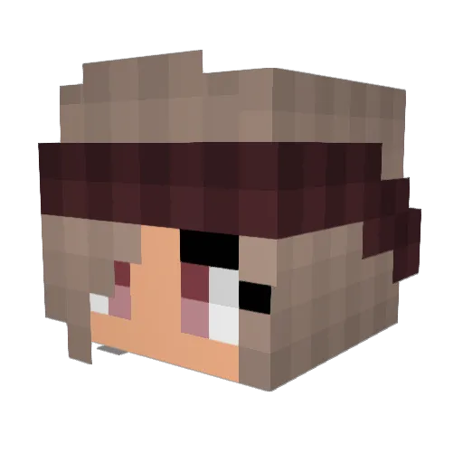 gMcKenzieg Minecraft avatar head, 3D render
