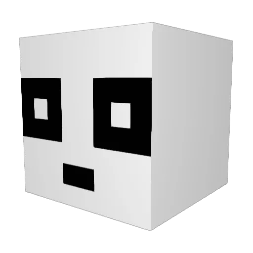 g_do_j Minecraft avatar head, 3D render