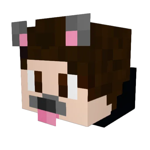 g_horacio Minecraft avatar head, 3D render