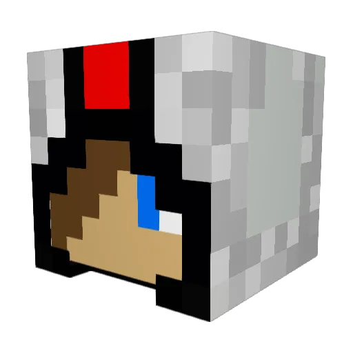 g_joker_702 Minecraft avatar head, 3D render