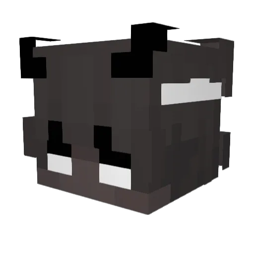 g_me Minecraft avatar head, 3D render