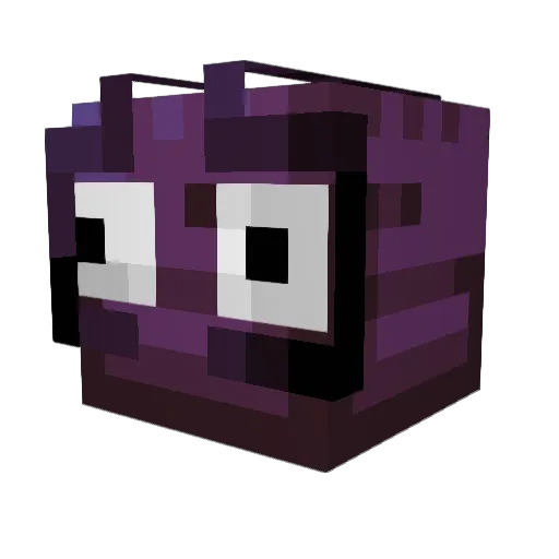 g_mod Minecraft avatar head, 3D render